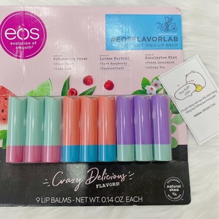 Son dưỡng môi eos flavor lab organic lip balm