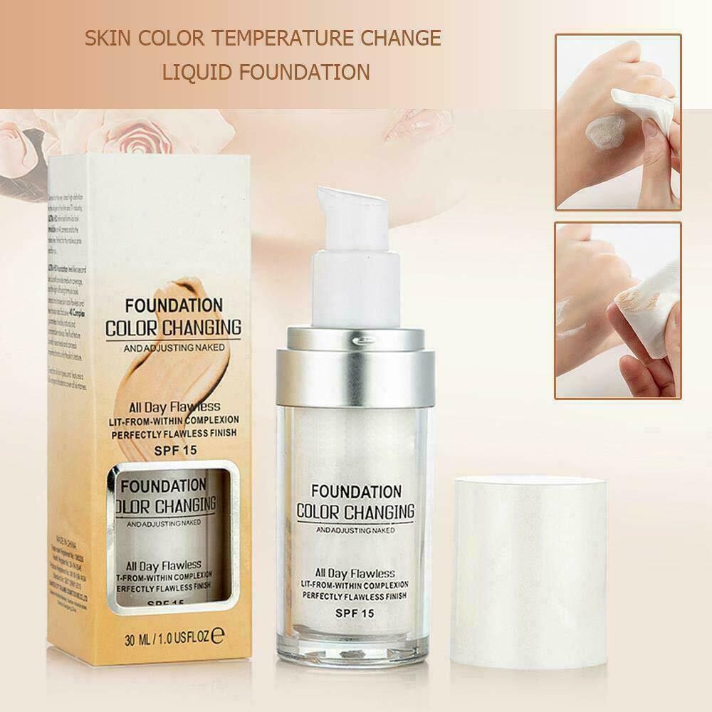 Set 2 kem nền thay đổi màu sắc không tì vết