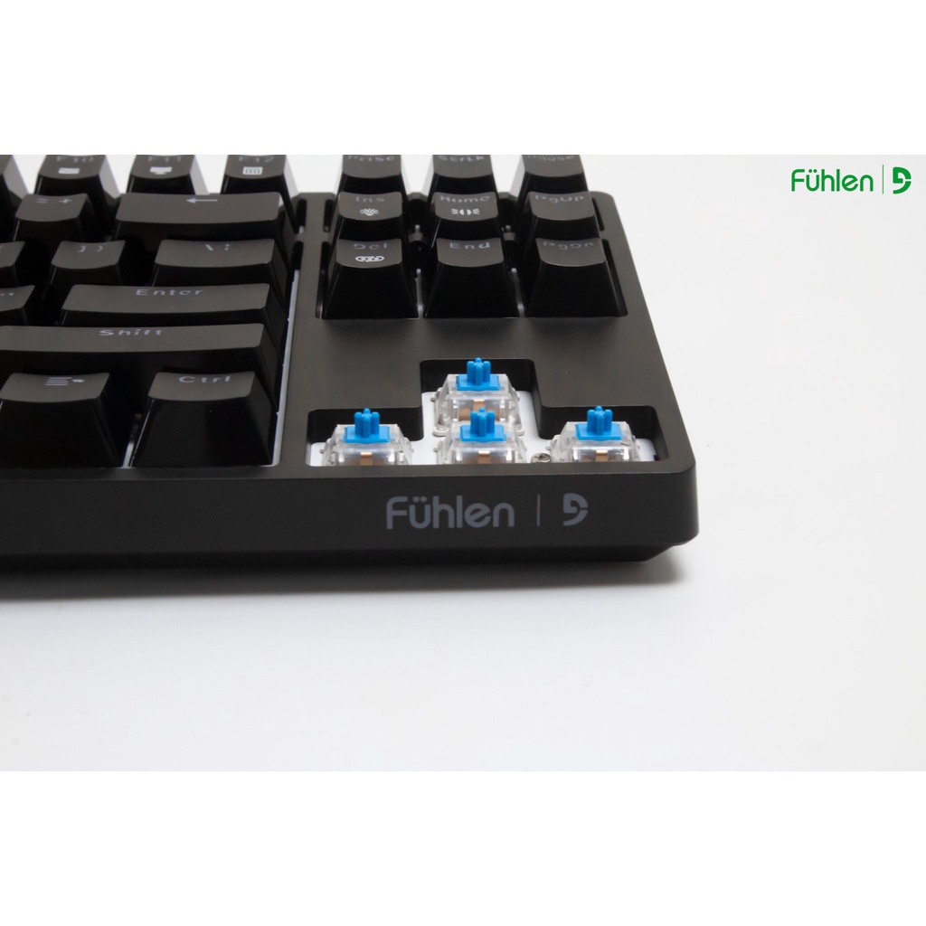 Bàn phím cơ Fuhlen D87s Led RGB - Hàng chính hãng