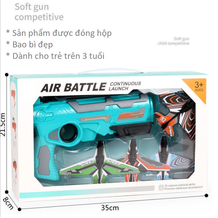 Đồ Chơi Bắn Máy Bay Air Battle Cho Trẻ