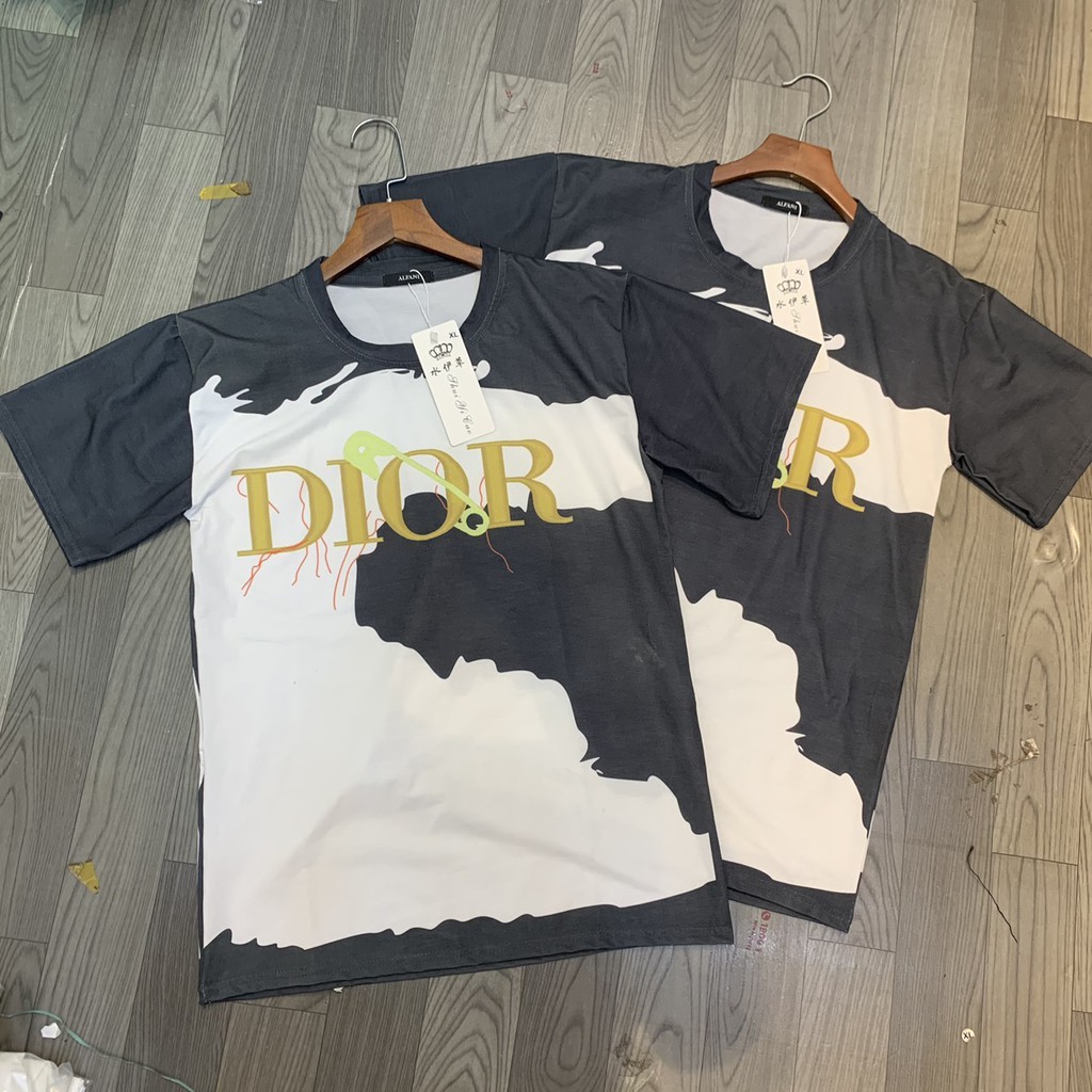 Áo Phông Loang Dior Nam , Chất Mát - Rất Dễ Phối Đồ Cho Nam