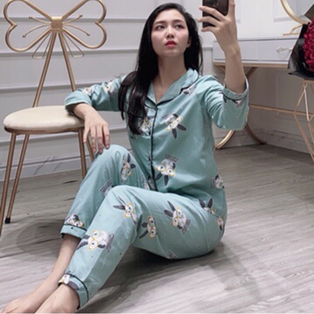 Bộ ngủ dài tay siêu kute😍😍😘 | BigBuy360 - bigbuy360.vn