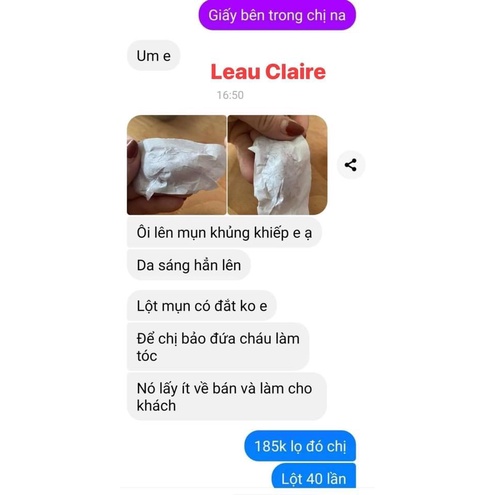 Lột mụn đầu đen  L’eaur Claire Wash off Blackhead