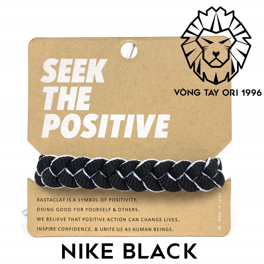 Vòng Tay Rastaclat [Full Box Tag] - NIKE BLACK