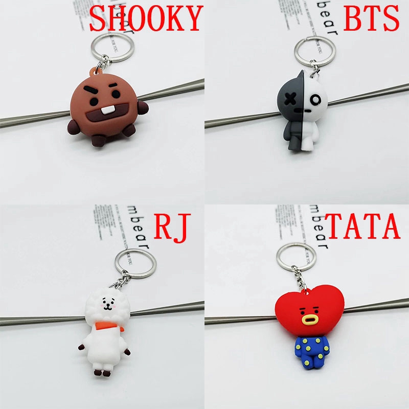 Móc Khóa Hình Các Thành Viên Nhóm Bts 3d