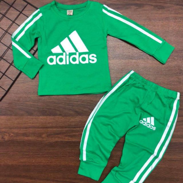 J102 Bộ bé trai dài tay adidas 8-20kg