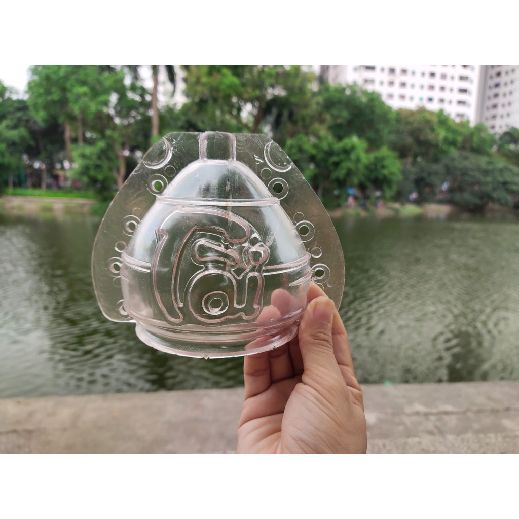 Khuôn hồ lô 1 bầu cứng loại đẹp dùng bền danh cho bưởi 1 - 1.8kg