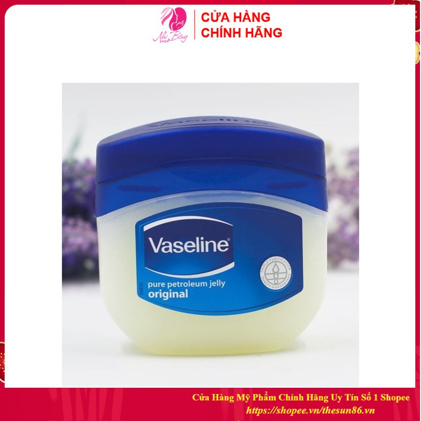 [Siêu Mềm Mịn] Sáp dưỡng ẩm Vaseline 100% Pure Petroleum Jelly Original Mỹ 49g