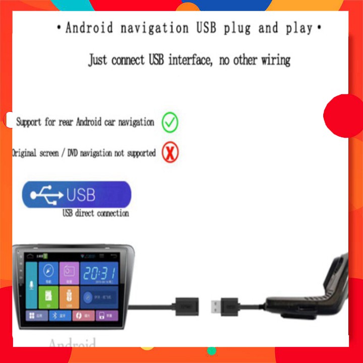 {Hàng chính hãng} Camera Hành Trình Trước Và Sau U5 Dùng Cho Xe Ô Tô Sử Dụng Màn Hình DVD Android | BigBuy360 - bigbuy360.vn