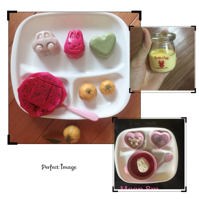 Set 6 khuôn Bento ép cơm, đậu hũ, thạch