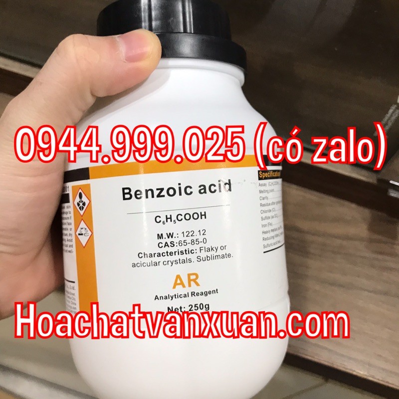 Benzoic aci.d C7H6O2 Xilong chai 250g CAS 65-85-0