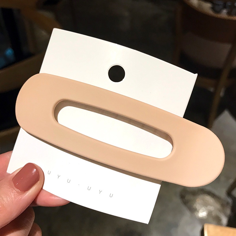 Kẹp Tóc Một Bên Cỡ Lớn Nhiều Màu Sắc Thời Trang Cho Nữ