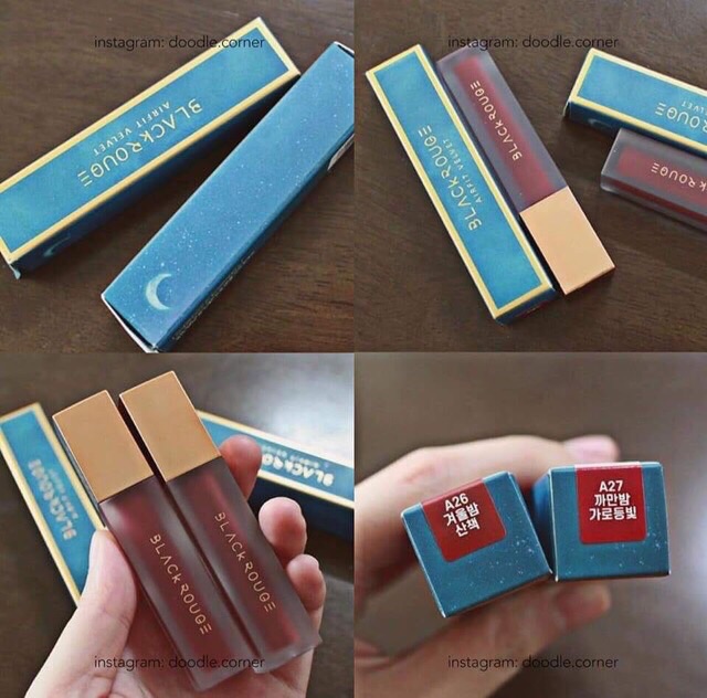 SON KEM Lì Black Rouge Air Fit Velvet Tint Ver 5 Chính Hãng | BigBuy360 - bigbuy360.vn