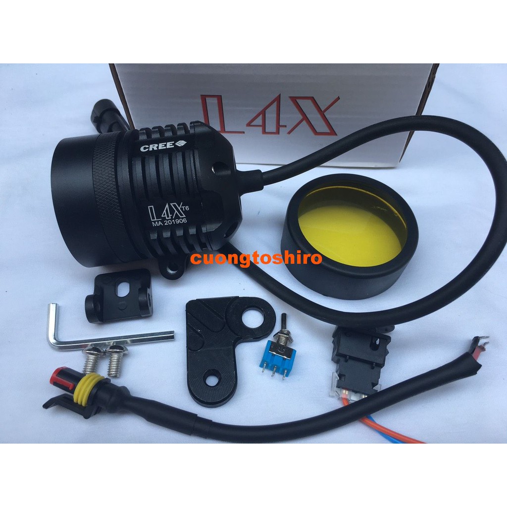 Giảm giá Đèn Trợ Sáng L4X kính tím shop cuongtoshiro