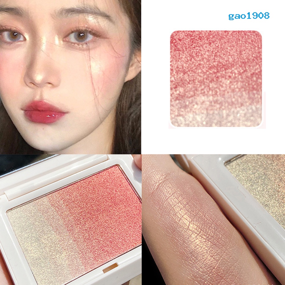 (Hàng Mới Về) Bảng Phấn Má Hồng / Bắt Sáng / Tạo Khối Trang Điểm Lâu Trôi | BigBuy360 - bigbuy360.vn