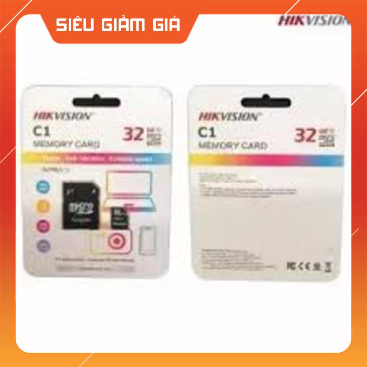 Thẻ nhớ 32G Hikvision chính hãng bảo hành 5 nắm | BigBuy360 - bigbuy360.vn