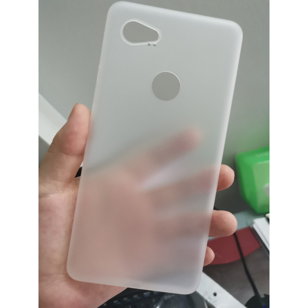 Ốp lưng Google Pixel 2XL dẻo nhựa siêu mỏng giấy chống bám vân tay, chất lượng như hãng Memumi