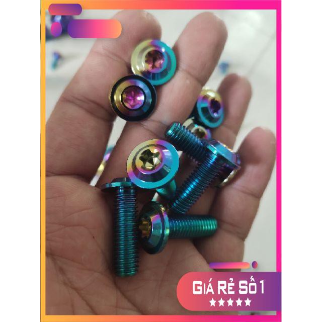 Ốc đĩa 8li25 màu như hình gắn pas heo honda và đĩa các loại xe