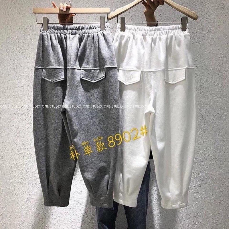 Quần boom nữ cạp chun bo gấu cá tính
