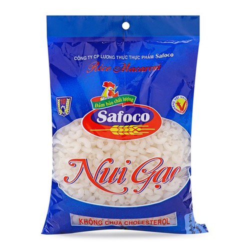 Nui gạo hình tôm khô Safoco 500g