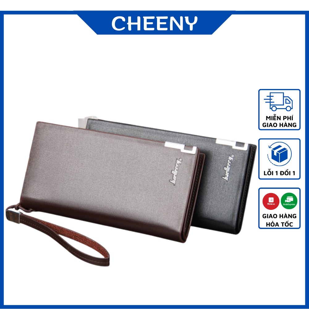 Ví Cầm Tay Nam Nữ 1 Ngăn Thời Trang Sang Trọng Loại Cao Cấp
