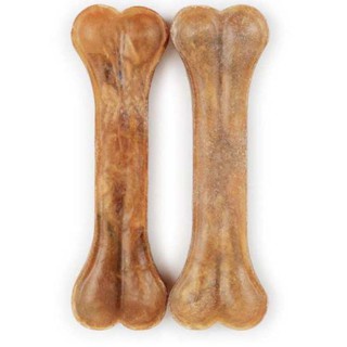 Xương da bò cho chó gặm size 5.5'' 2c/túi giúp làm sạch răng, giảm hôi miệng, giúp bé đỡ ngứa răng