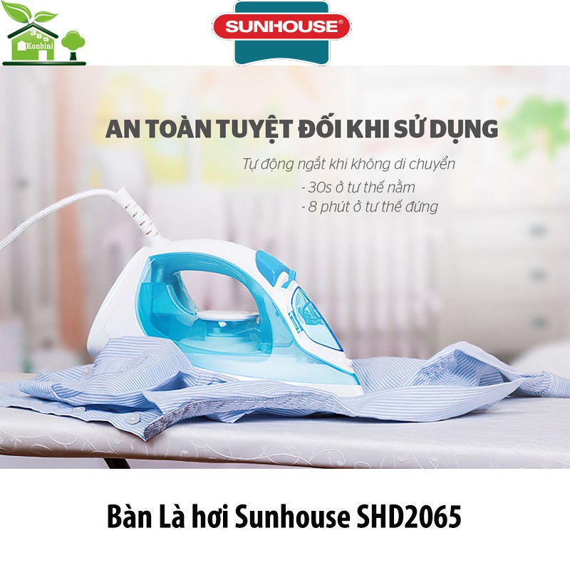 Bàn Là Hơi Nước Tiện Lợi Sunhouse SHD2065