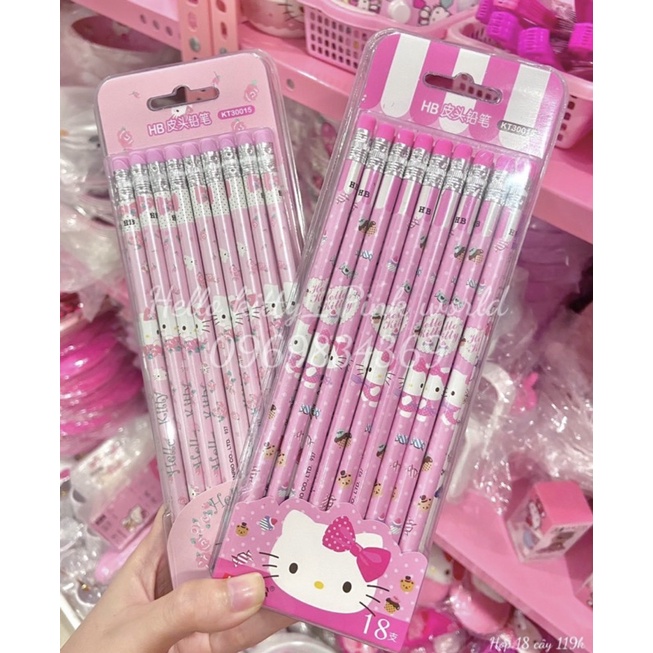 Bút chì hello kitty