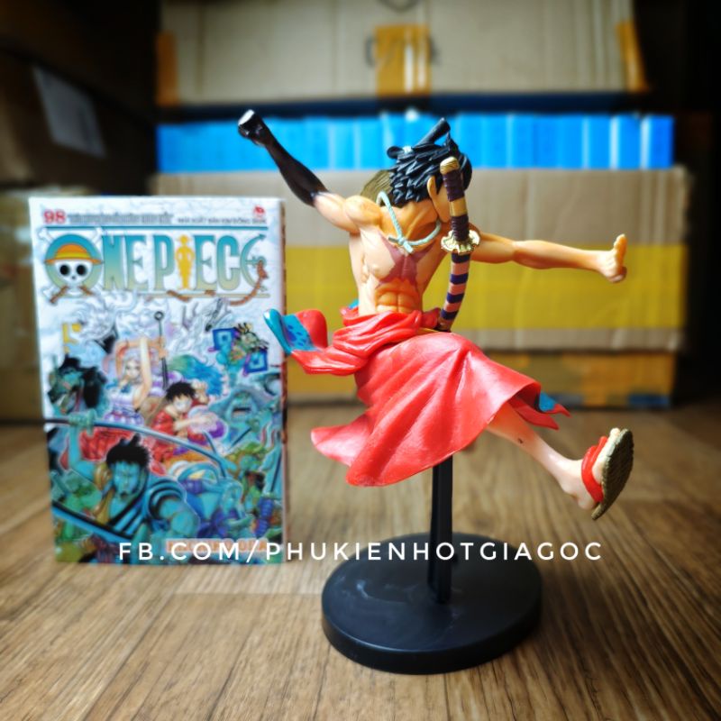 (Sẵn) Mô hình Figure nhân vật Luffy wano quốc 20 cm - Gear 3 / Gear 4 Mô hình One Piece