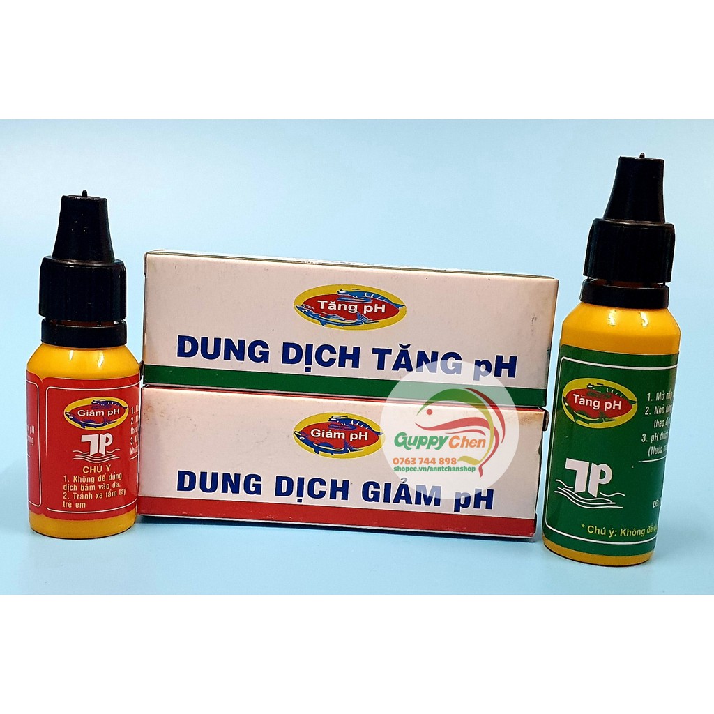 dung dịch tăng giảm PH cho hồ cá