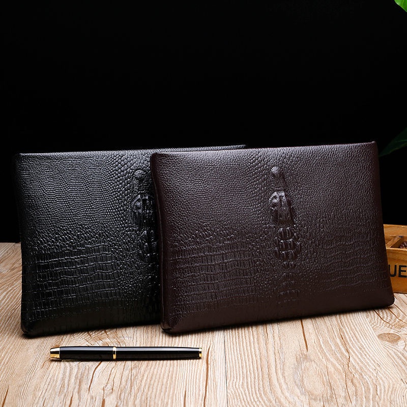Ví Cầm Tay Họa Tiết Da Cá Sấu Thời Trang 2020 Cho Nam | BigBuy360 - bigbuy360.vn