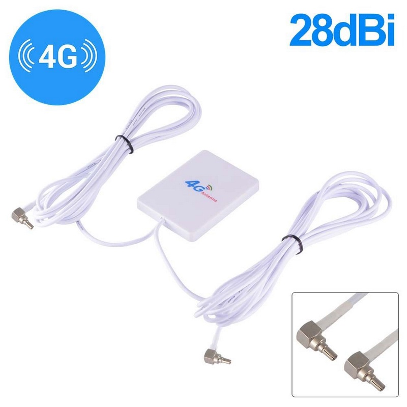 Ăng Ten Khuếch Đại Tín Hiệu 28Dbi 4G 3G LTE CRC9 Cho Mobile Router BI621 ☆Gyxcadia