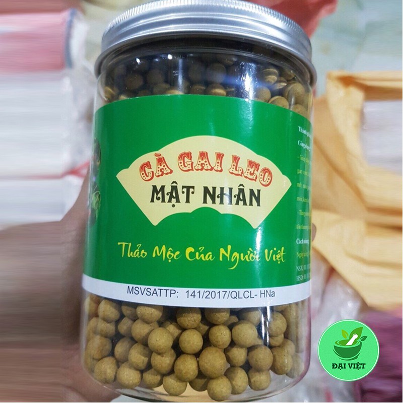 Viên Cà gai leo cao mật nhân Dưỡng Sinh ĐƯờng [500g], phòng ung thư, giải rượu, trị viêm gan, mụn nhọt, thanh lọc cơ thể