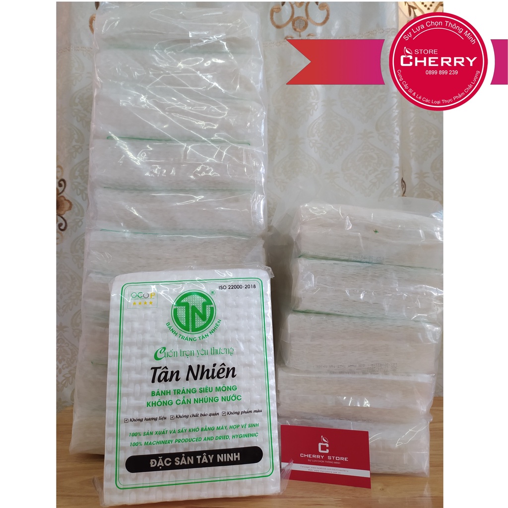 Sỉ 1 cây bánh tráng siêu mỏng Tân Nhiên 470g (10bịch)