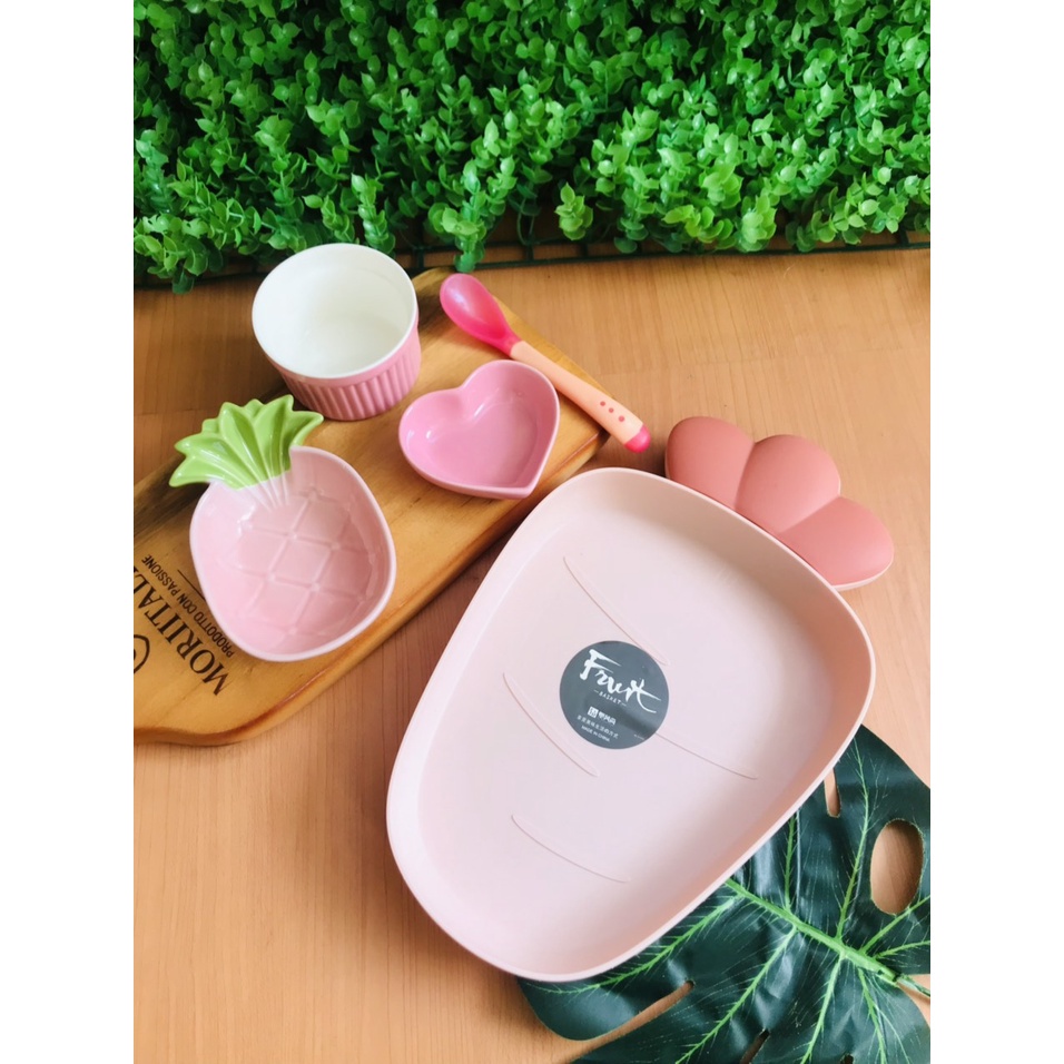 SET Bát Gốm Sứ Ăn Dặm Kiểu Nhật Cho Bé