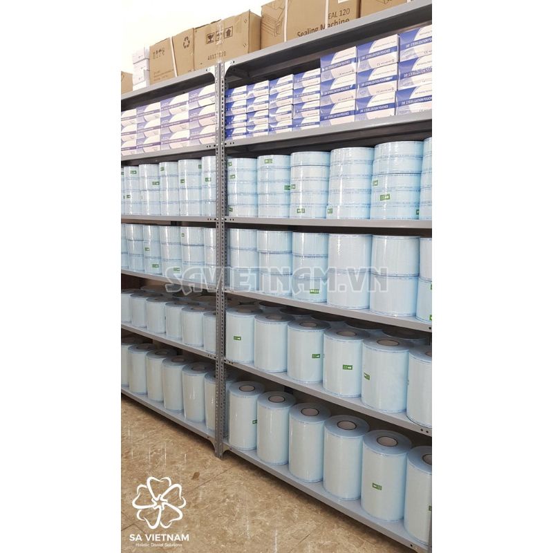 Cuộn túi hấp tiệt trùng y tế - Nilong bọc hấp dụng cụ