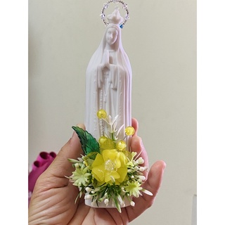 Tượng đá Đức Mẹ Fatima,Ban ơn 15cm
