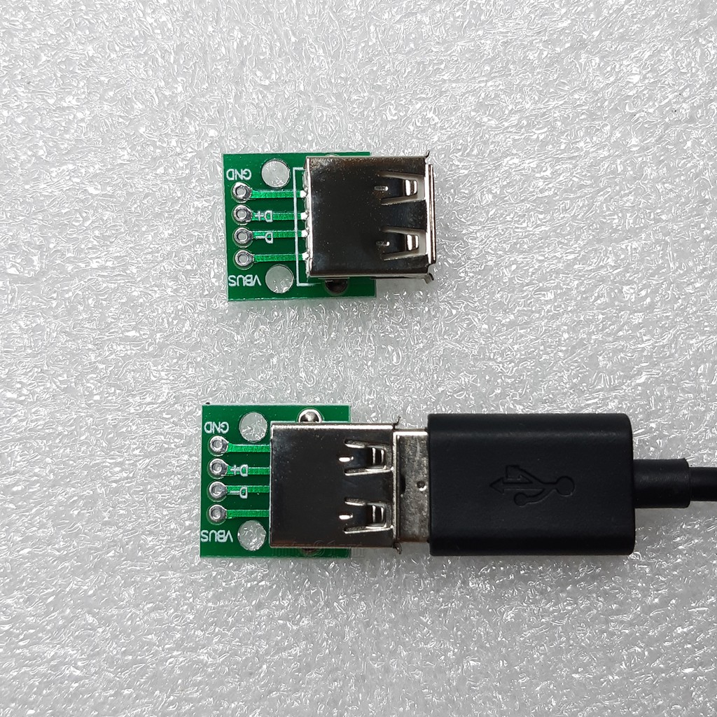 Đế ra chân cổng USB Đực - Cái (USB DIP)