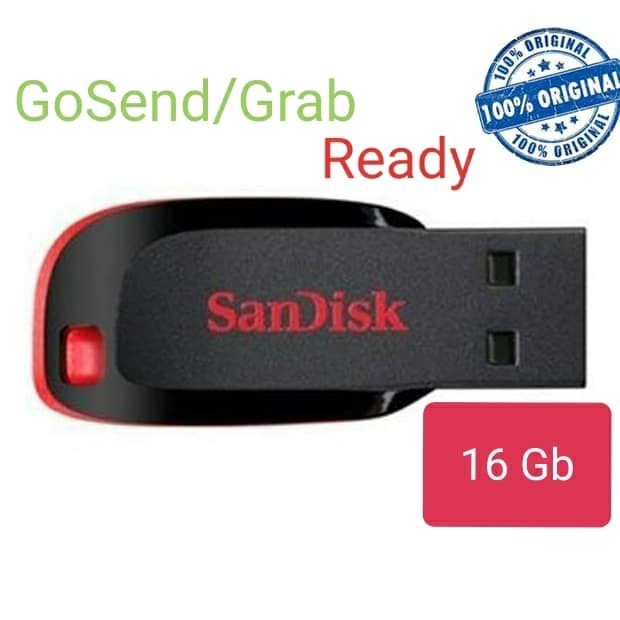 Usb Sandisk Cruzer Blade 16gb Cz50