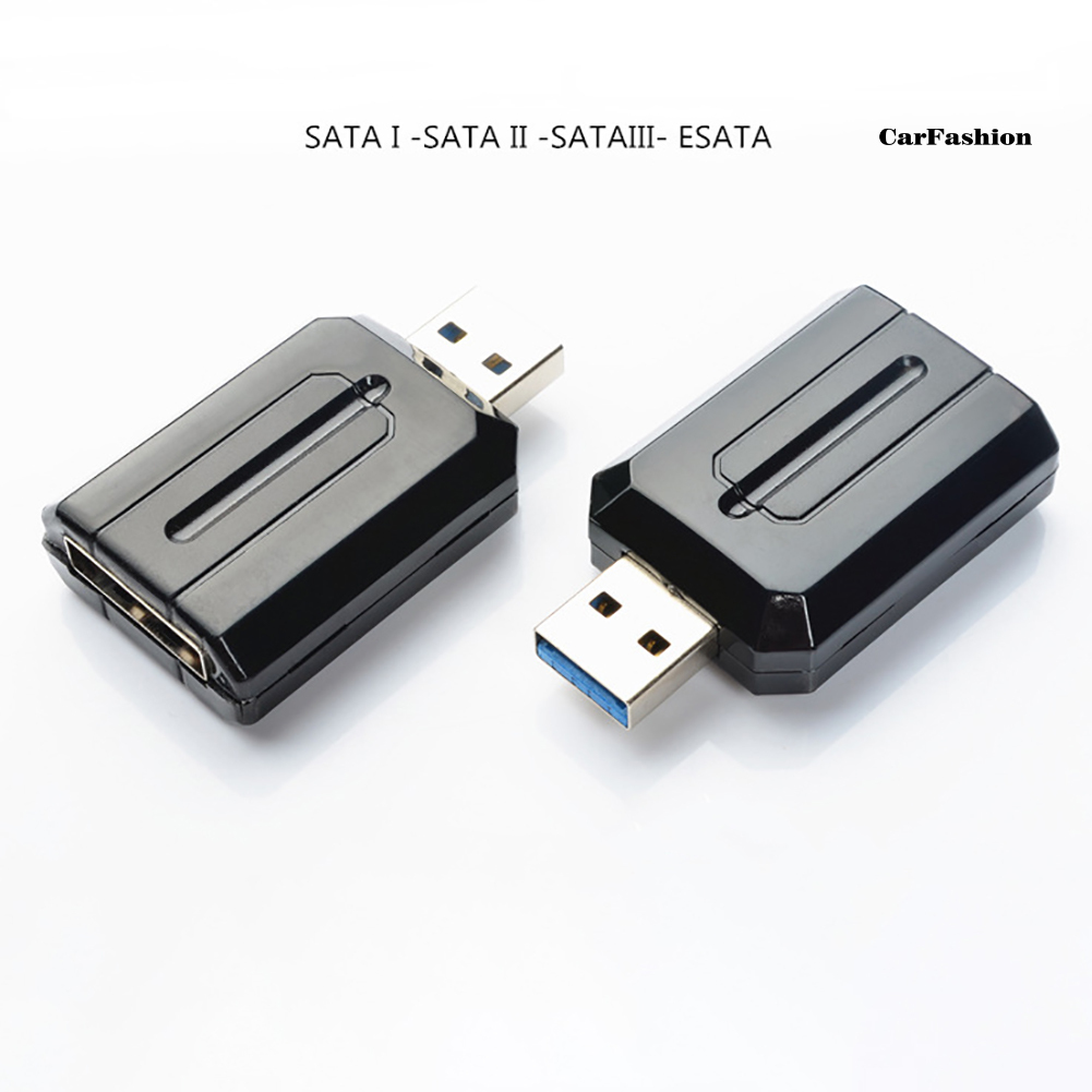 CDNP_USB 3.0 2.0 to ESATA/SATA External Bridge Adapter Converter 5Gbps for Laptop PC