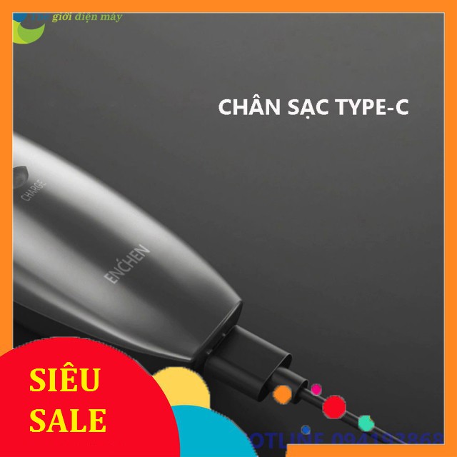 [SiêuRẻ] Tông đơ cắt tóc Xiaomi Enchen Sharp R - Bảo hành 6 tháng - Shop Thế Giới Điện Máy .