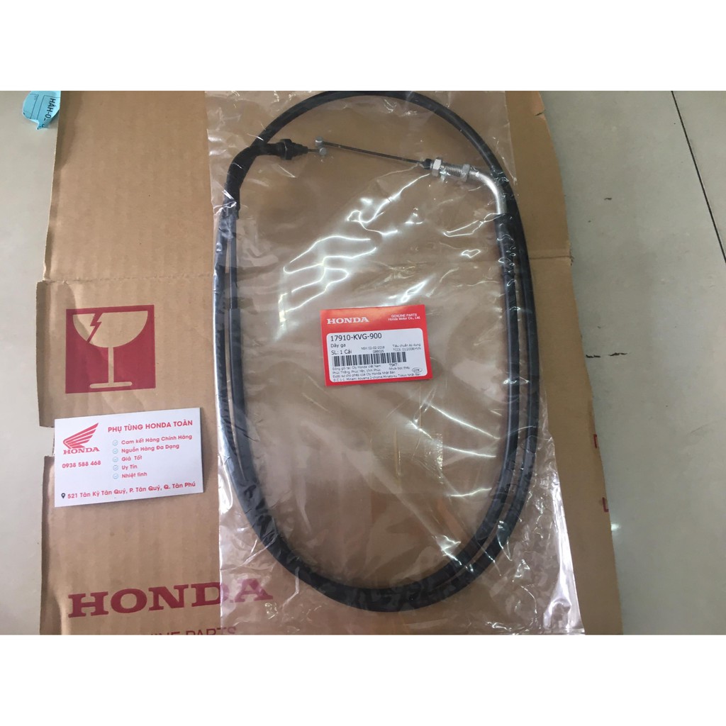 DÂY GA Air Blade 110 ĐỜI ĐẦU KHÔNG FI ZIN CHÍNH HÃNG HONDA