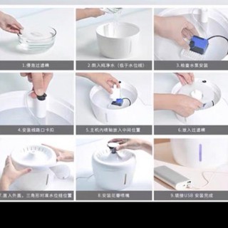 Máy nước tự động ELS tròn cho thú cưng