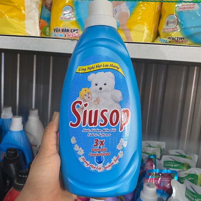 Nước xã quần áo siusop