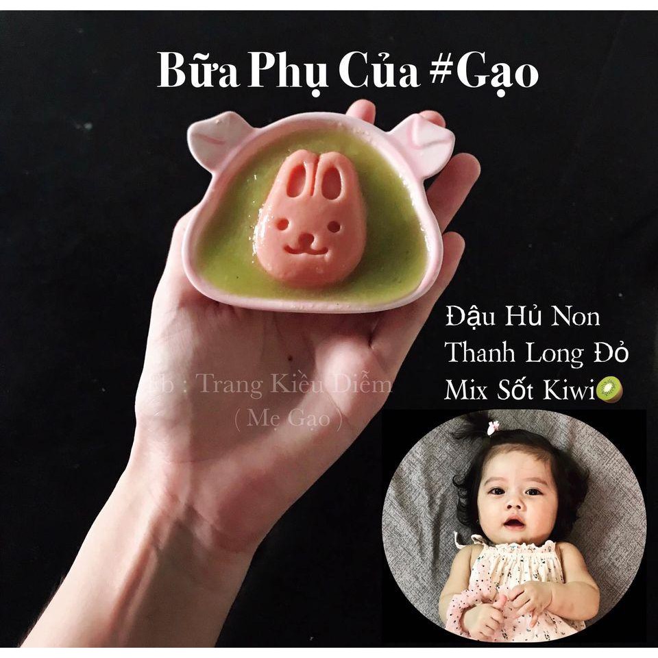 Khuôn cơm tạo hình ngộ nghĩnh cho bé yêu