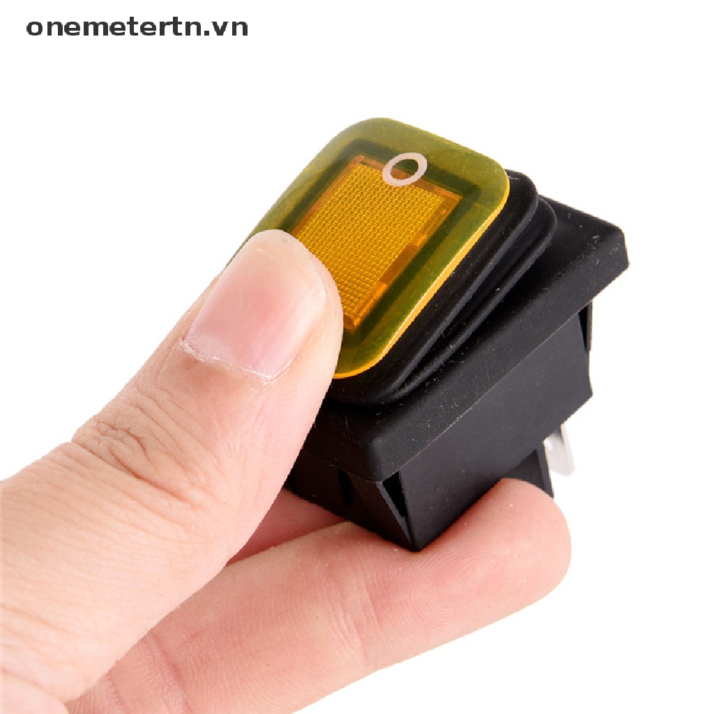 Công Tắc 4 Chấu 12V Có Đèn LED Chống Nước Cho Xe Hơi / Tàu Thuyền