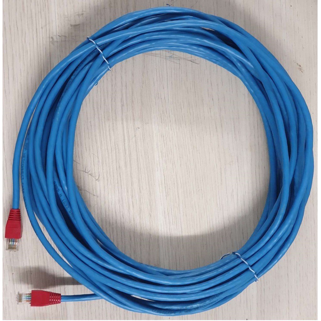 Dây cáp mạng Lan cat6/cat5e bấm sẵn 2 đầu RJ45 CommScope AMP chính hãng có CO, CQ