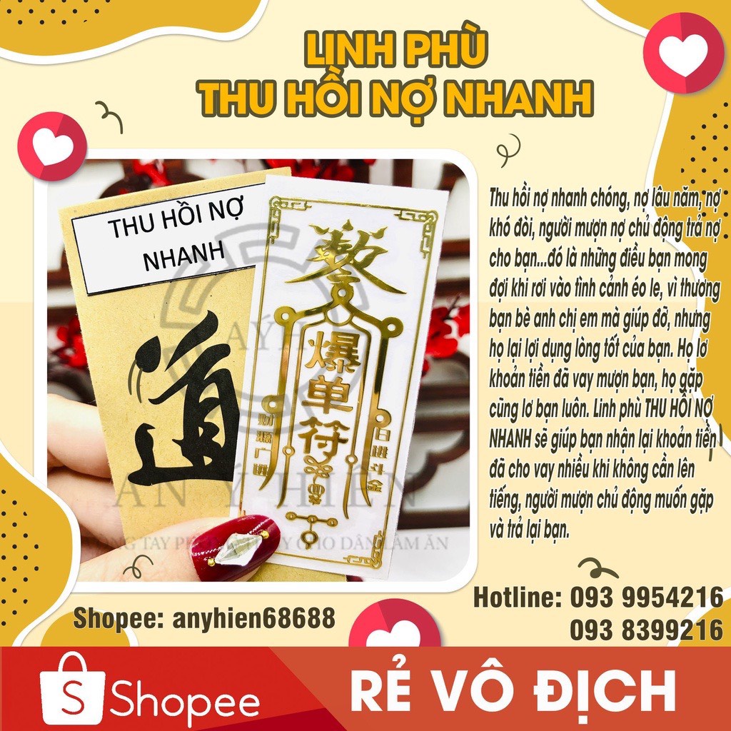 Linh phù thiếp kim 2024 gồm 60 mẫu