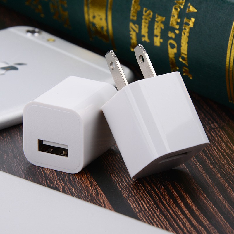 Củ sạc iphone samsung ipad đầu sạc USB 5V1A
