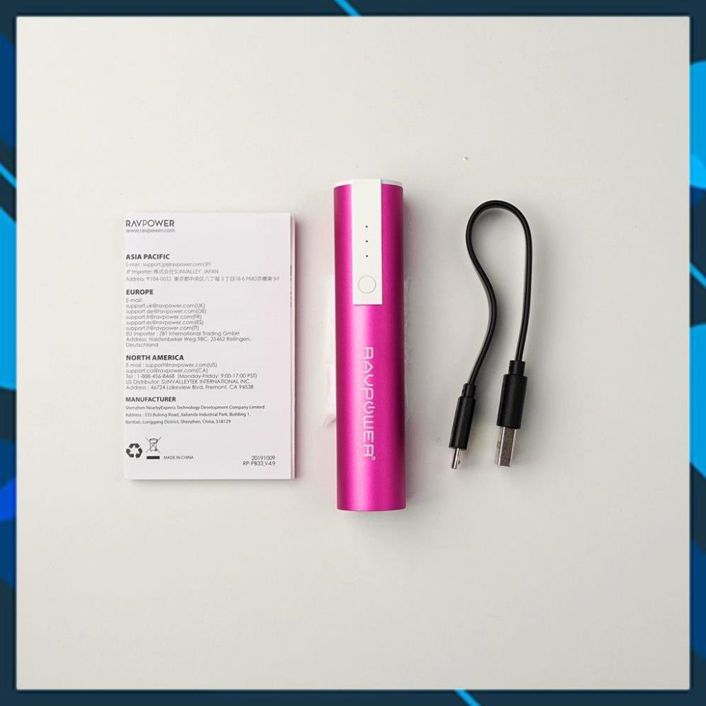 Pin dự phòng RAVPower RP-PB33 3350mAh